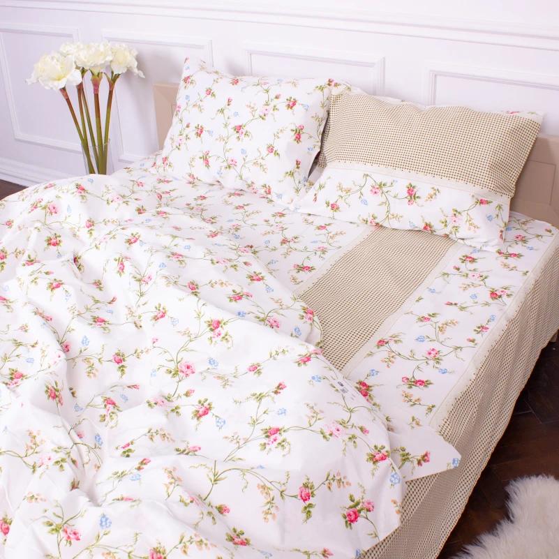 Комплект постельного белья Микрофибра принт 15-0181 Nancy  - 3