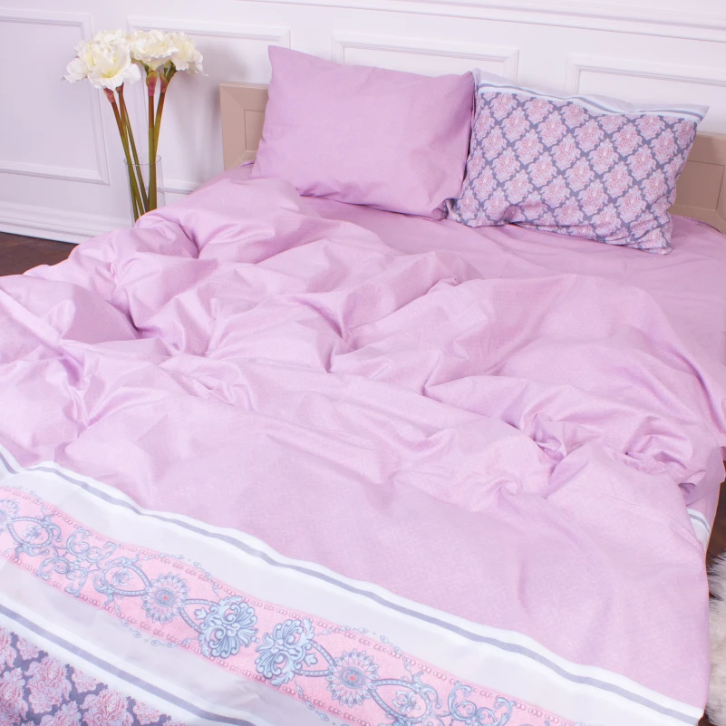 Комплект постельного белья Микрофибра принт 15-0261 Joan - 1