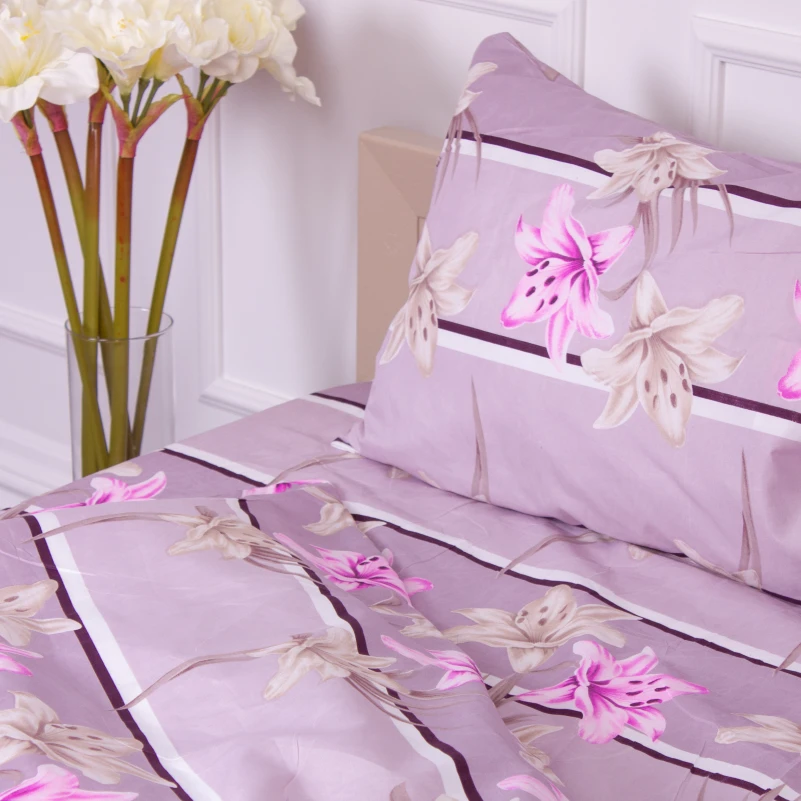 Комплект постельного белья Микрофибра принт 15-0116 Florist  - 5