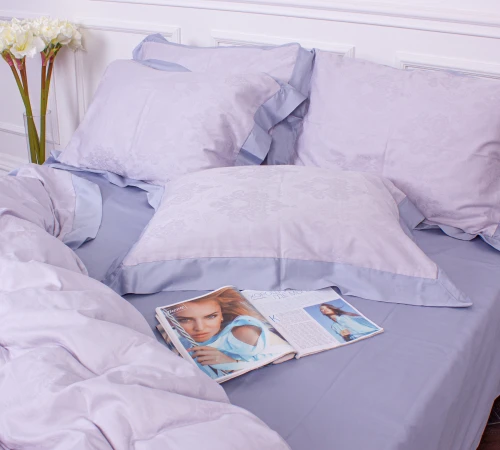 Комплект постільної білизни  Сатин ELIT "Great stone"