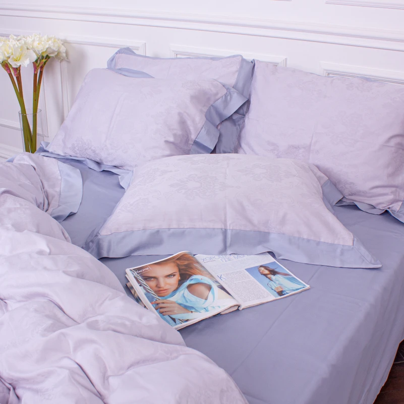 Комплект постільної білизни  Сатин ELIT "Great stone"