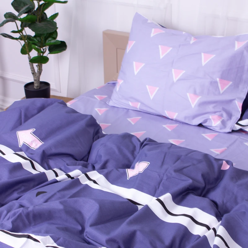 Комплект постельного белья Сатин 22-1102 Ivonna - 4