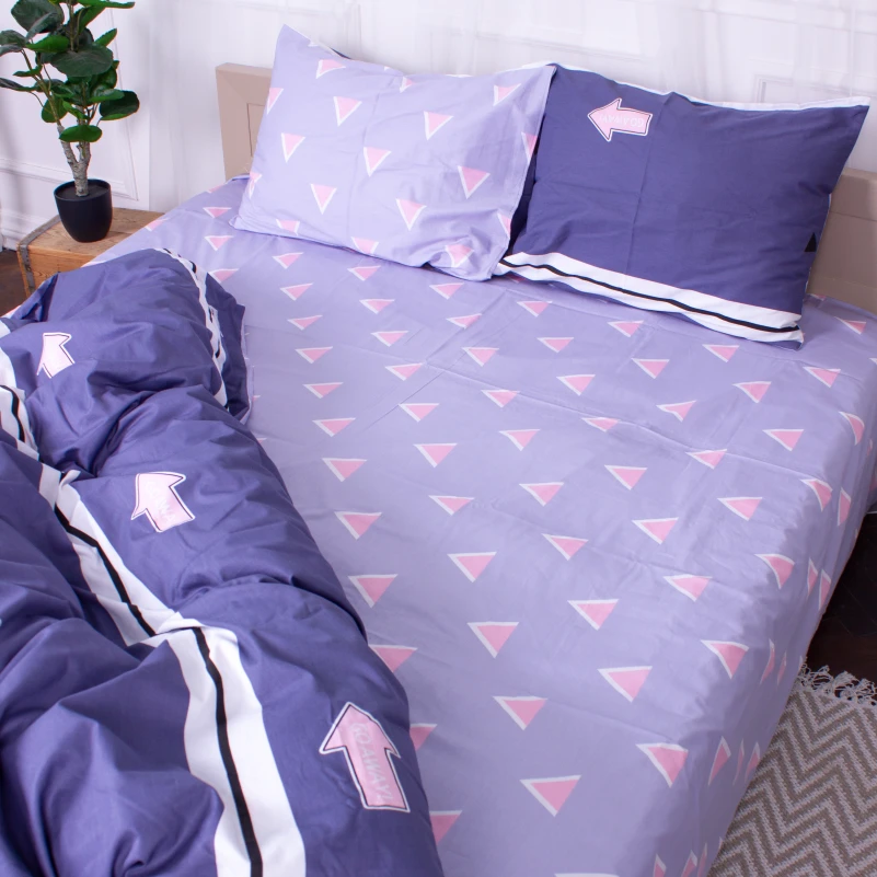 Комплект постельного белья Сатин 22-1102 Ivonna - 5