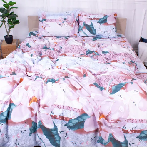 Комплект постельного белья Сатин 22-1284 Spring flowering