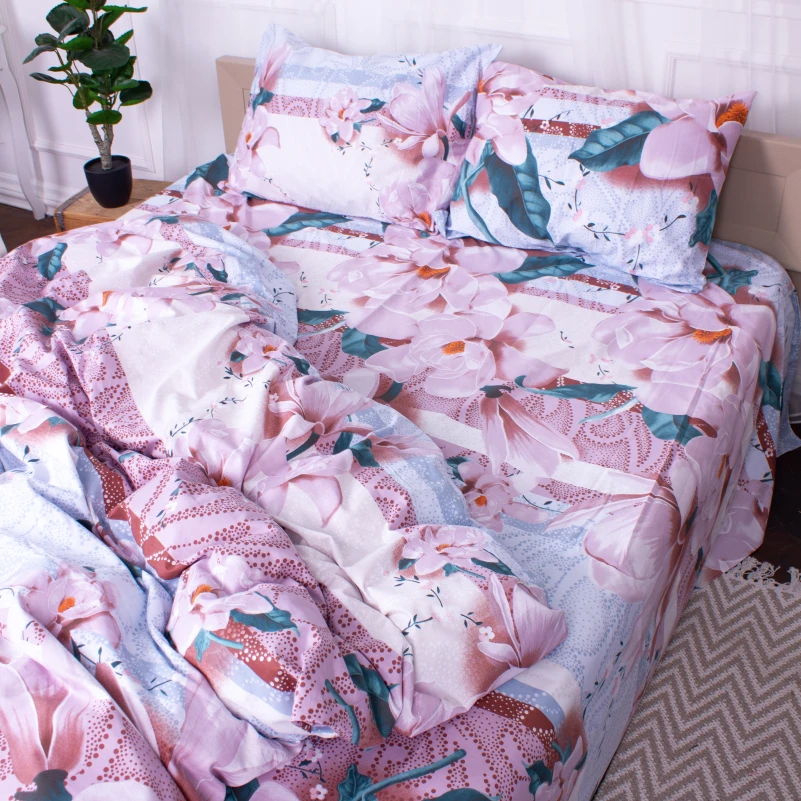 Наволочка Сатин 22-1284 Spring flowering - 3