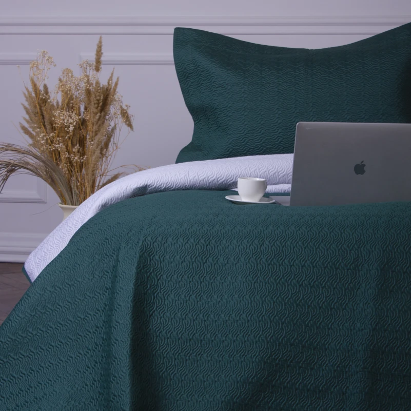 Набор Imperial Green Line (покрывало + наволочки 50*70) - 5