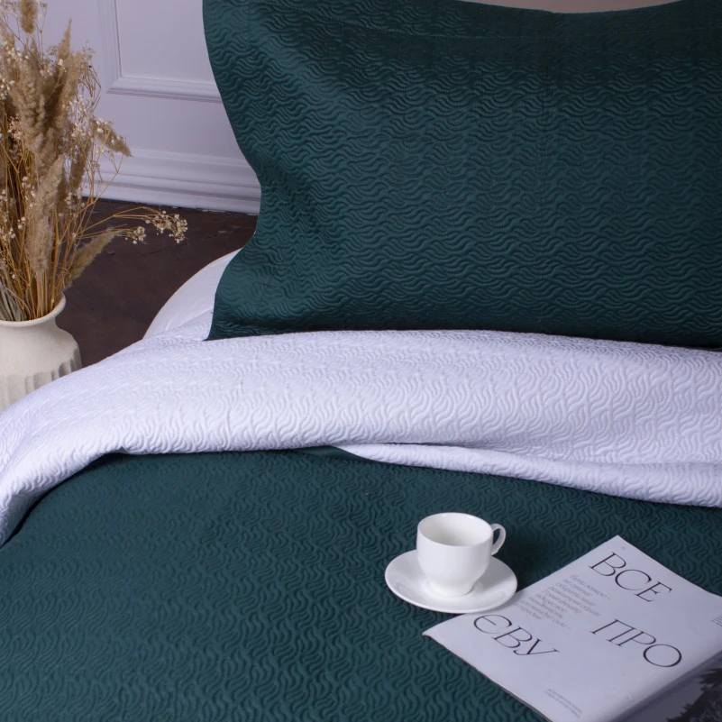 Набор Imperial Green Line (покрывало + наволочки 50*70) - 4