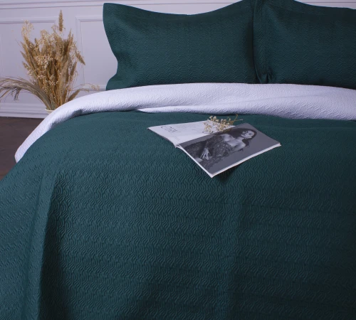 Набор Imperial Green Line (покрывало + наволочки 50*70) - 2