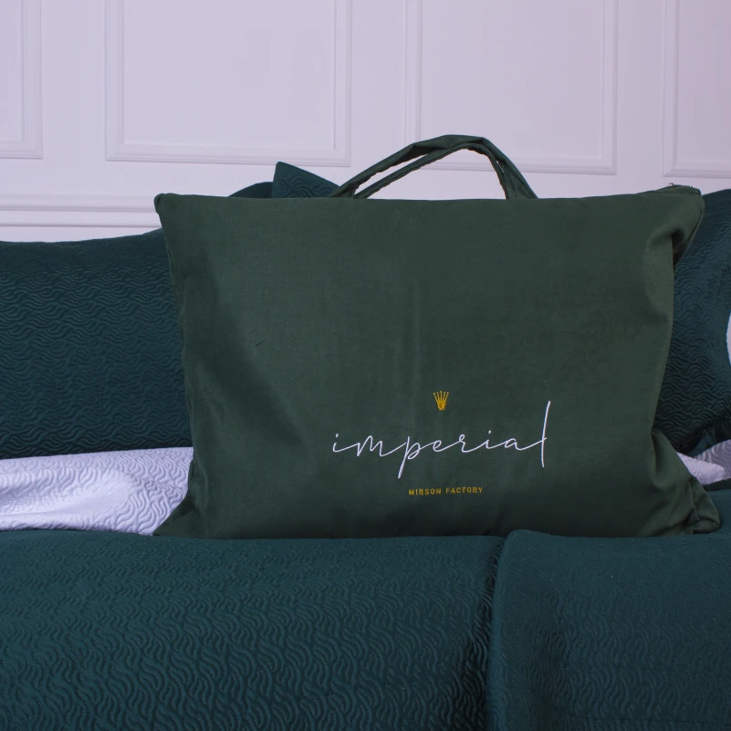 Набор Imperial Green Line (покрывало + наволочки 50*70) - 8