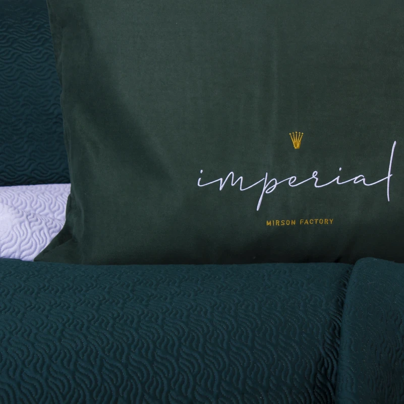 Набор Imperial Green Line (покрывало + наволочки 50*70) - 9