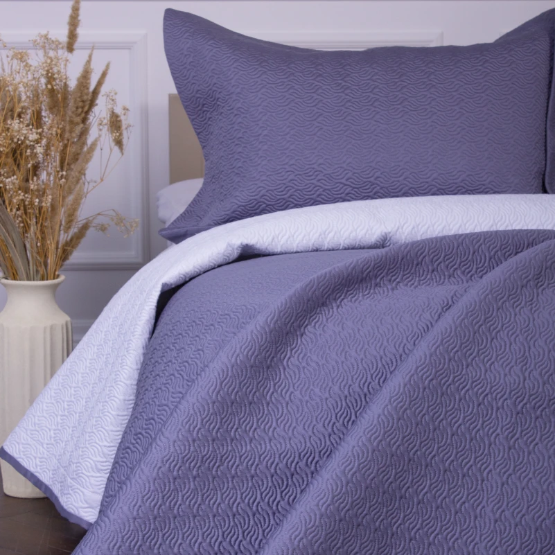 Набор Imperial Grey Line (покрывало + наволочки 50*70) - 6