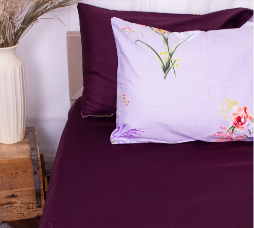 Наволочка Сатин 22-1249 Wild flower