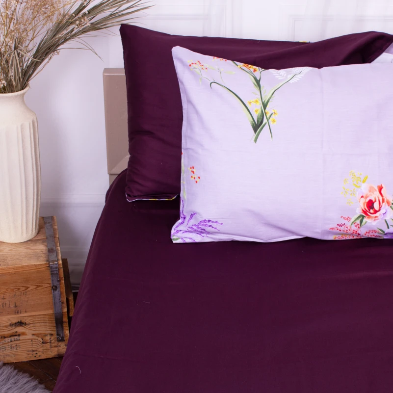 Наволочка Сатин 22-1249 Wild flower