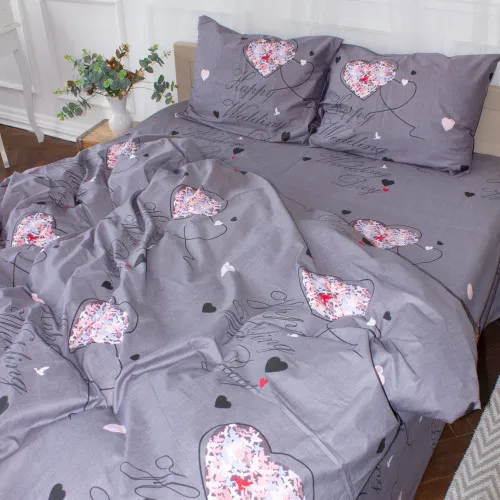 Комплект постельного белья Сатин 22-1277 Happy day - 2