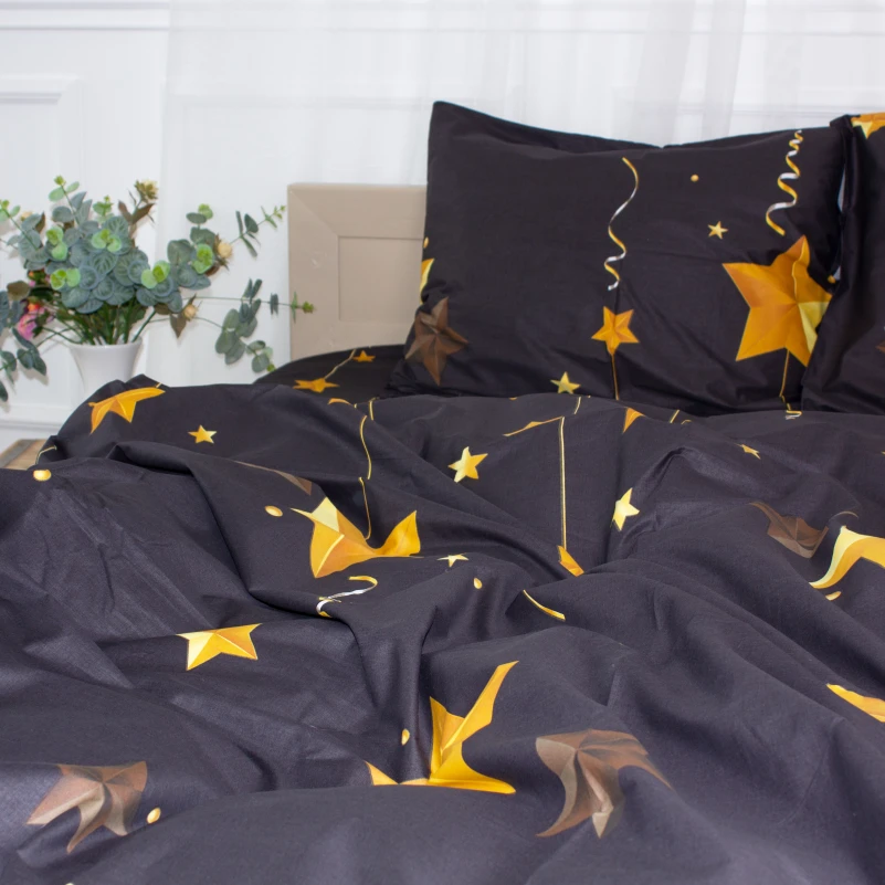 Комплект постельного белья Сатин 22-1272 Stellar - 2