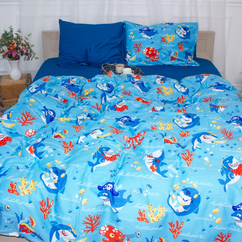 Наволочка Сатин 22-1314 Cerulean - 5