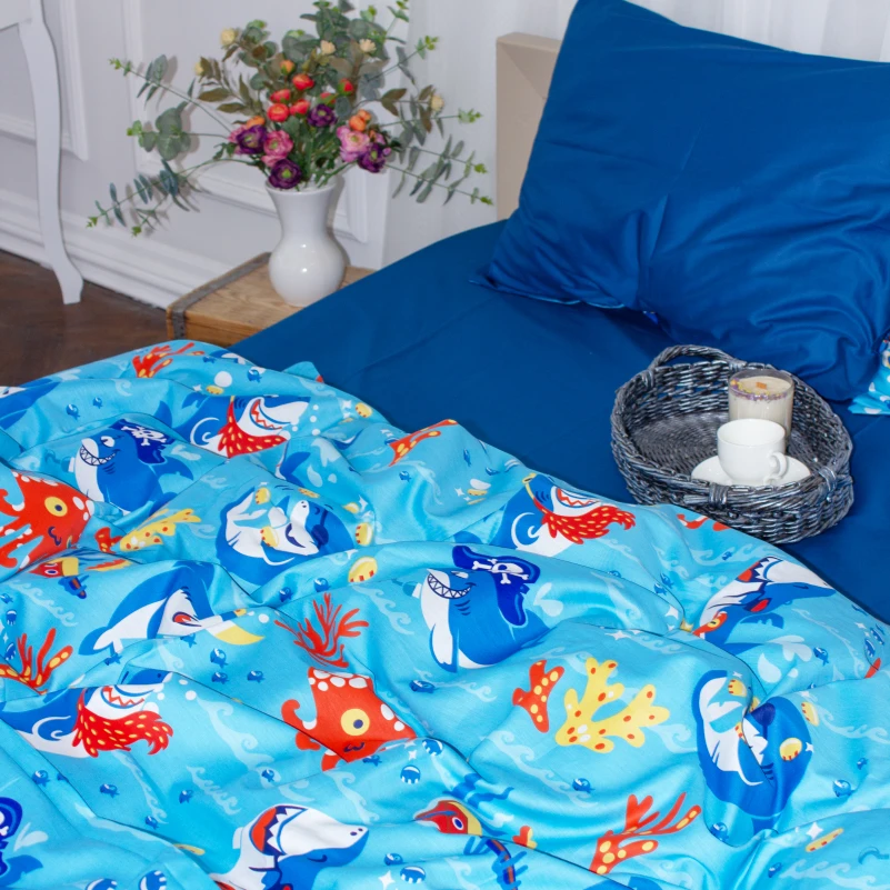 Наволочка Сатин 22-1314 Cerulean - 3