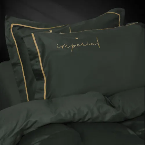  Комплект постільної білизни Сатин Imperial Satin Emerald - 3