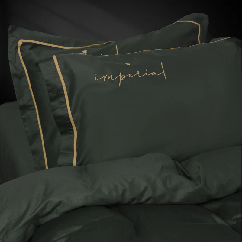  Комплект постільної білизни Сатин Imperial Satin Emerald - 2