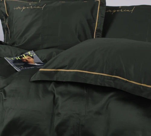 Простирадло Сатин Imperial Satin Emerald - 2
