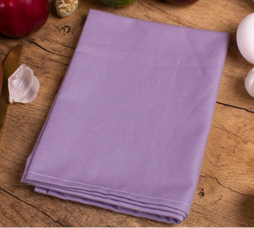 Рушник рогожа/полупанама №214 Lavender