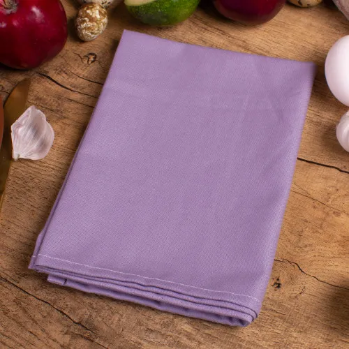 Рушник рогожа/полупанама №214 Lavender