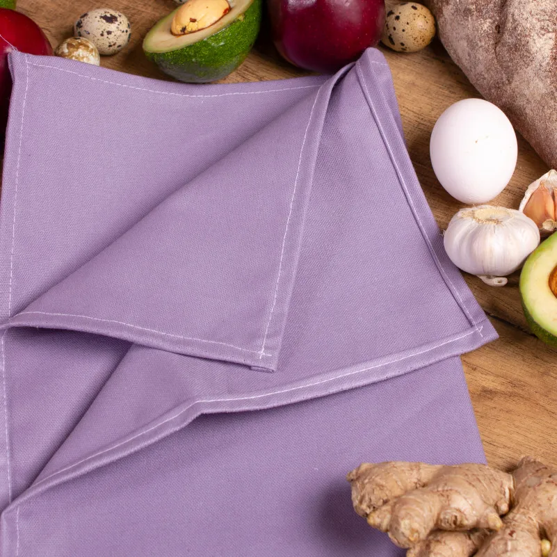 Полотенце рогожа/полупанама №214 Lavender - 2