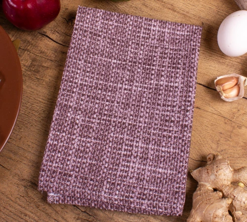 Рушник рогожа/полупанама №208 Chocolate binding