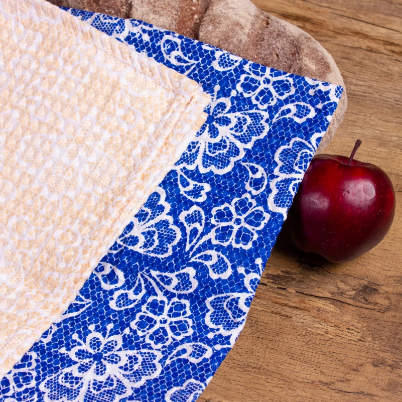 Набір вафельних рушників №603 - The tenderness of lace (2 шт.) - 1