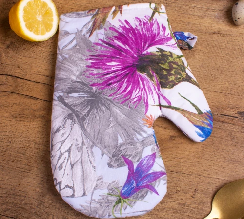 Набір №7009 (прихватка 1 шт., рукавиця 1 шт.) Бязь - 2