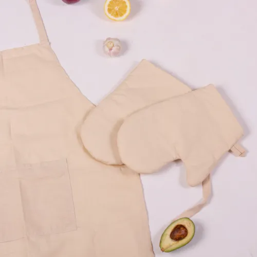 Набір 12-0712 Calvina (прихватки 2 шт., рукавиці 2 шт., фартух 1 шт.) - 3