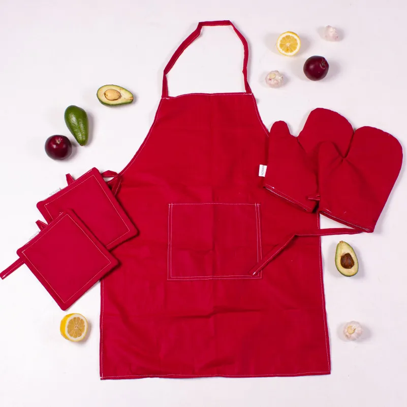 Набор 19-1655 Edmonda (прихватки 2 шт., перчатки 2 шт., передник 1 шт.)