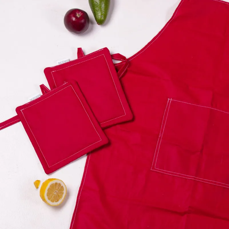 Набор 19-1655 Edmonda (прихватки 2 шт., перчатки 2 шт., передник 1 шт.) - 2