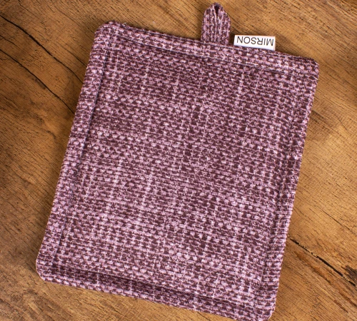 Прихватка Рогожа/Полупанама №208 - Chocolate binding