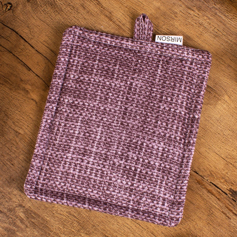 Прихватка Рогожа/Полупанама №208 - Chocolate binding