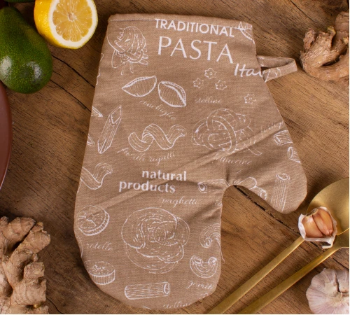 Рукавиця Рогожа/Полупанама №202 - Brown paste