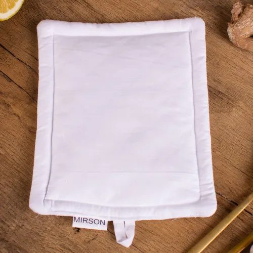 Прихватка Бязь 11-2107 White