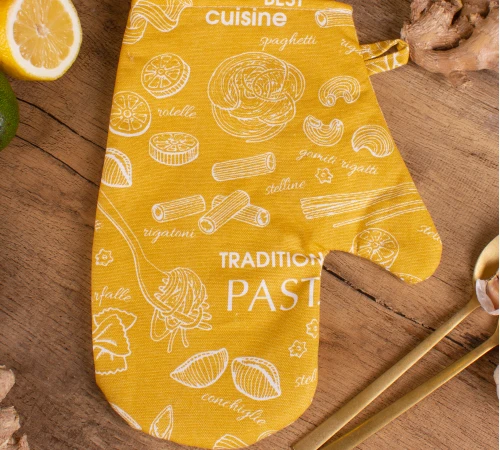 Рукавиця Рогожа/Полупанама №201 - Yellow paste