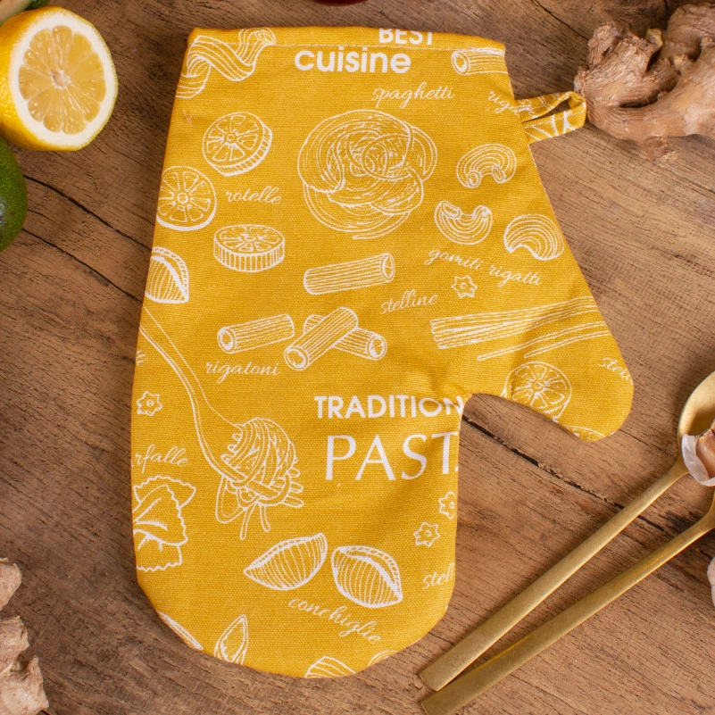 Рукавиця Рогожа/Полупанама №201 - Yellow paste