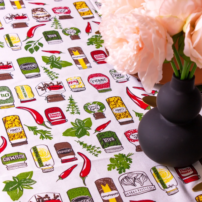 Скатертина Рогожа №212 - Spices - 1