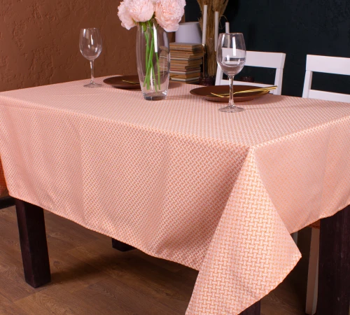 Скатертина Жаккард №302 - Jacquard orange