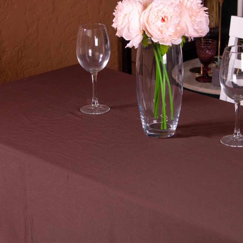 Скатерть Водонепроницаемая №401 - Satin Waterproof Chocolate - 2