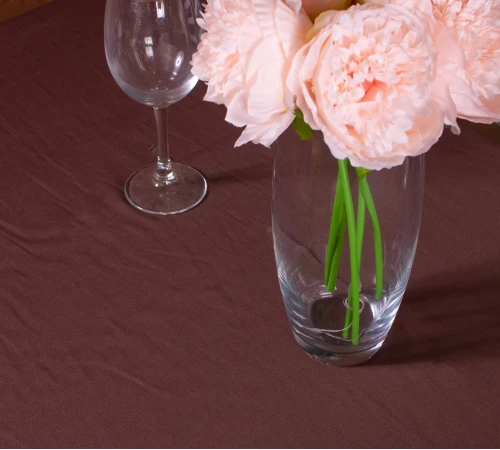 Скатертина Водонепроникна №401 - Satin Waterproof Chocolate - 2