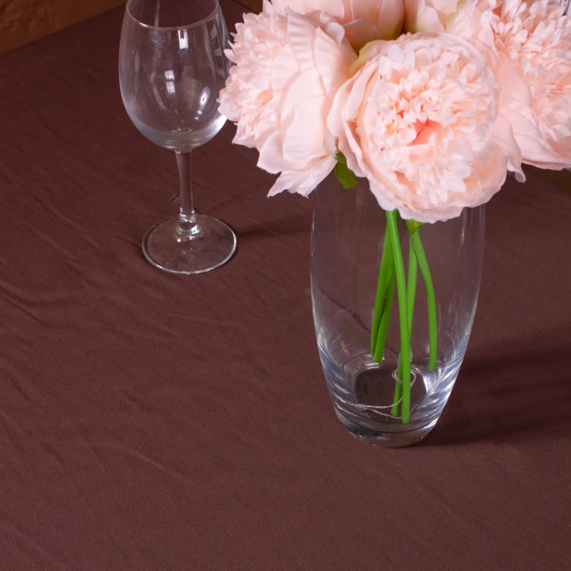 Скатерть Водонепроницаемая №401 - Satin Waterproof Chocolate - 1