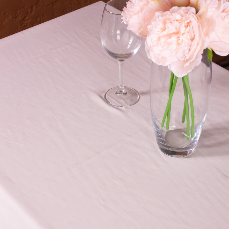 Скатерть Водонепроницаемая №403 - Satin Waterproof Light Gray - 1