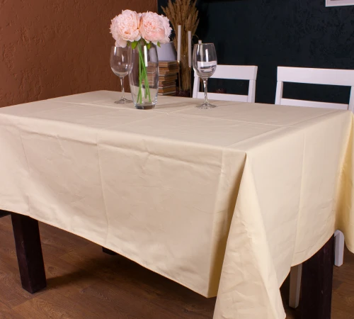 Скатертина Рогожа №204 - Creamy