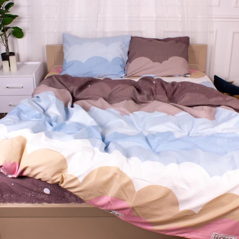 Комплект постельного белья Микрофибра принт 15-0360 Bacchus