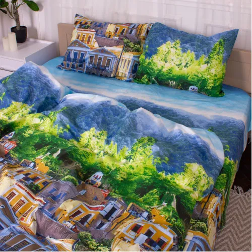 Простынь Микрофибра принт 15-0354 Venus