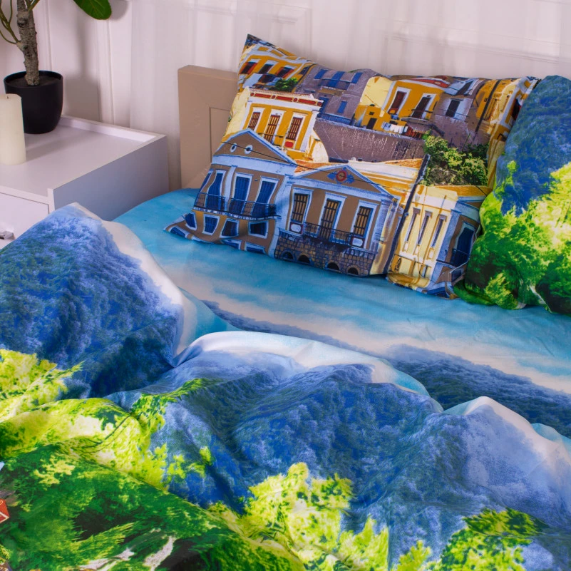 Комплект постельного белья Микрофибра принт 15-0354 Venus - 5