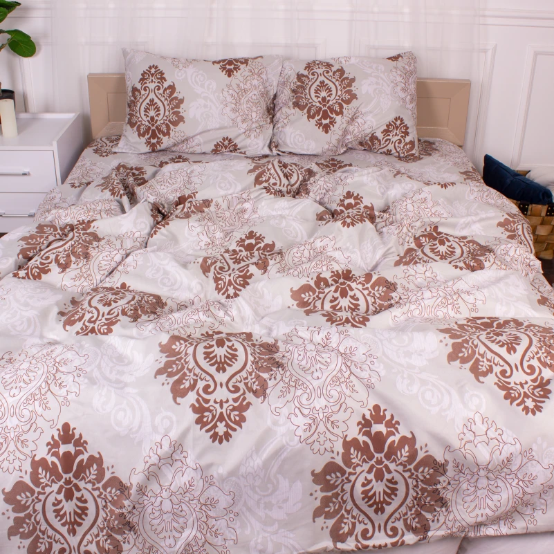 Комплект постільної білизни Мікрофібра принт 15-0363 Artemis